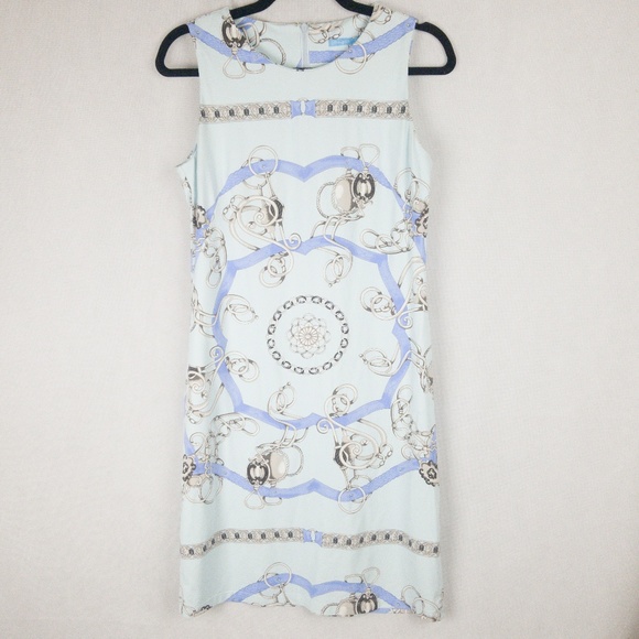 !SOLD!J Mclaughlin Sleeveless Sophia Sheath Dress - Picture 2 of 7